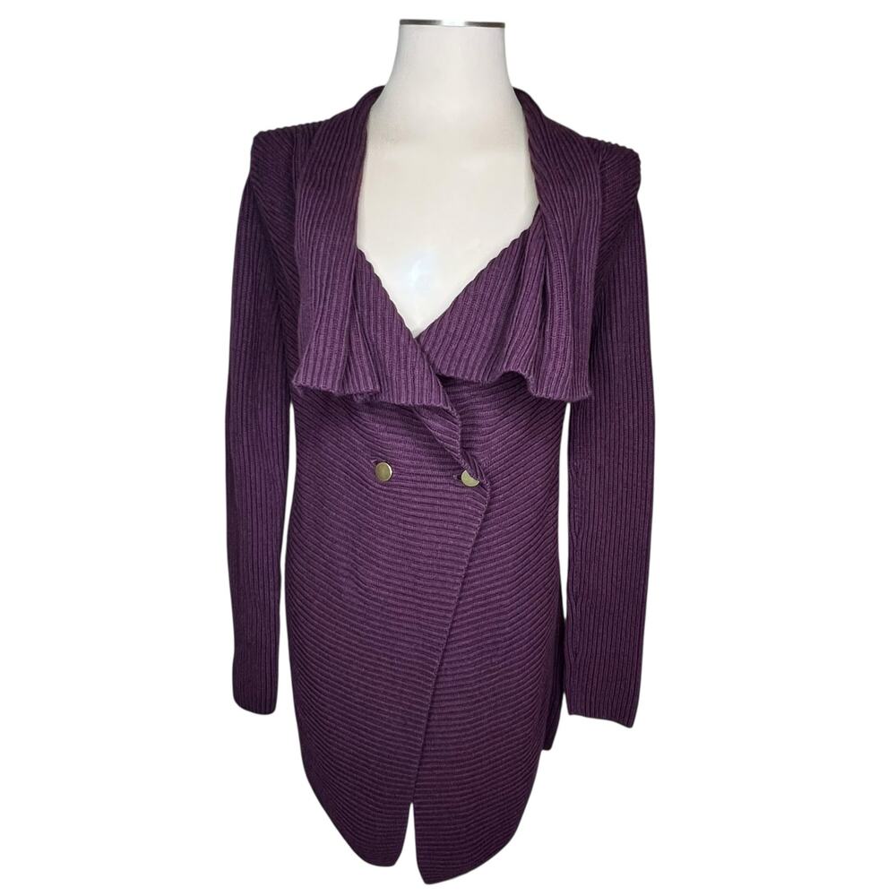 CAbi Regal Cardigan in Mulberry #3350 Medium
